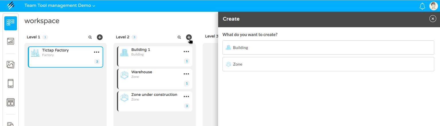 Quick add functionallity