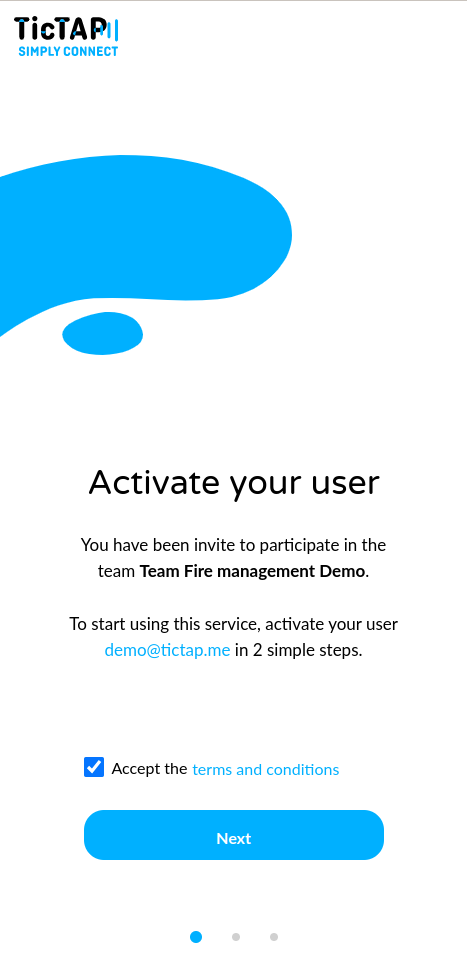 Accept Terms and Conditions