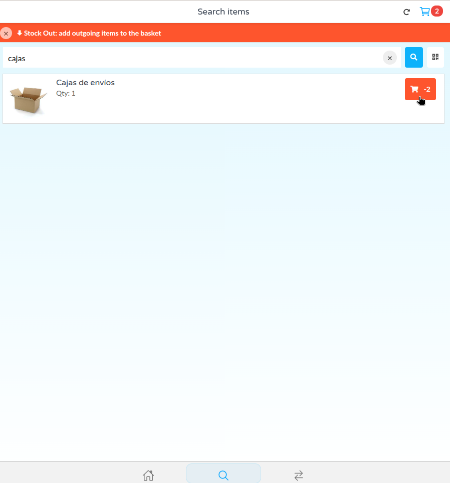 Searching for items by name